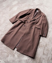 「EMMA CLOTHES」 チェスターコート M オリーブ メンズの画像4