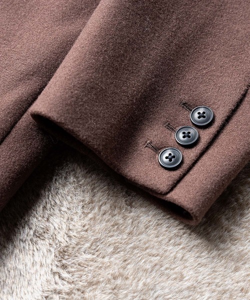 「EMMA CLOTHES」 チェスターコート M オリーブ メンズの画像7