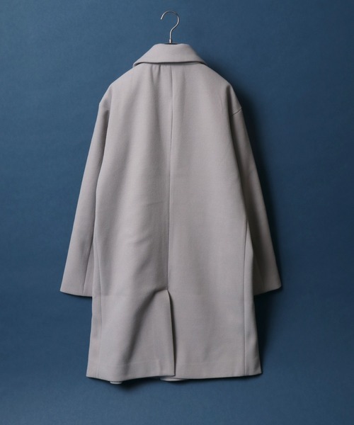 「ANPAS」 チェスターコート LL ライトグレー メンズ_画像7
