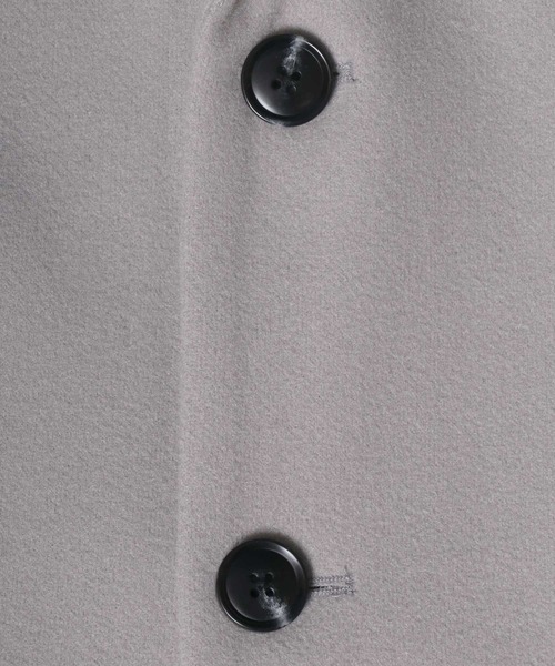 「ANPAS」 チェスターコート LL ライトグレー メンズ_画像9