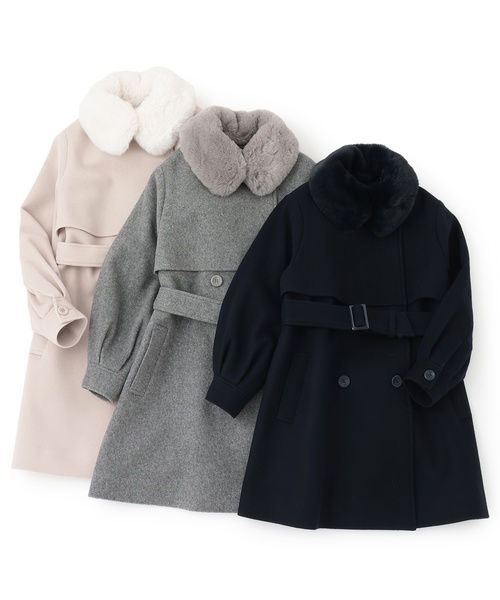 mezzo piano Junior（メゾピアノ ジュニア） ダッフルコート コート