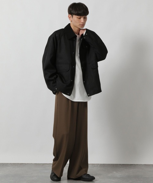 「LAKOLE」 ブルゾン LARGE アイボリー メンズ_画像2