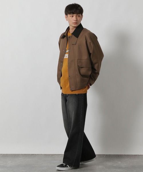 「LAKOLE」 ブルゾン LARGE アイボリー メンズ_画像5