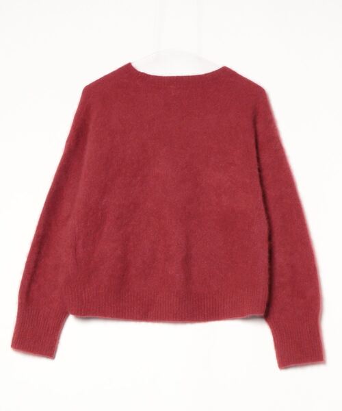 「PalinkA」 長袖ニット FREE レッド レディース_画像2