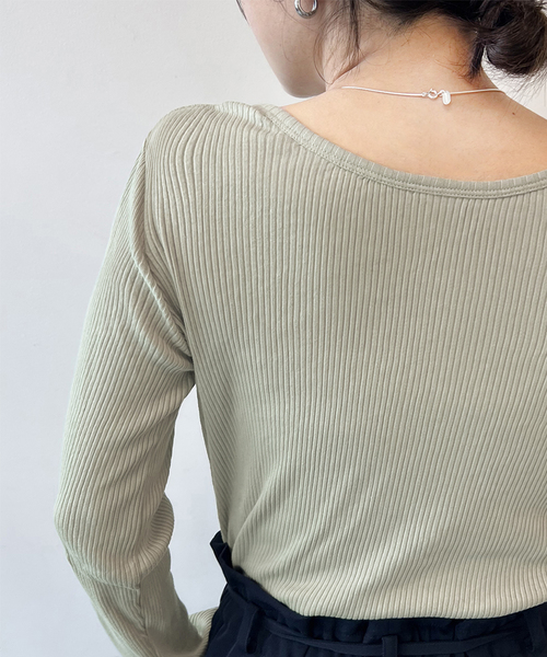 JOURNAL STANDARD (ジャーナルスタンダード) リネンレーヨンヘンリーネック ベージュ FREE リネンレーヨンヘンリーネック（ニット／セーター）｜JOURNAL STANDARD