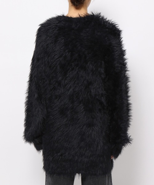 「PAGEBOY」 ニットカーディガン FREE ブラック レディース_画像4