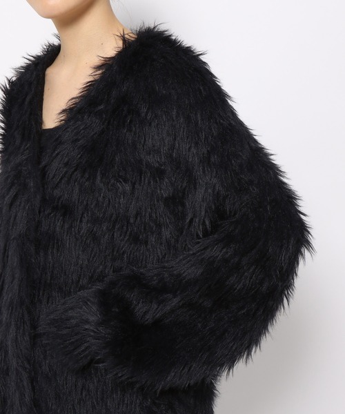 「PAGEBOY」 ニットカーディガン FREE ブラック レディース_画像7