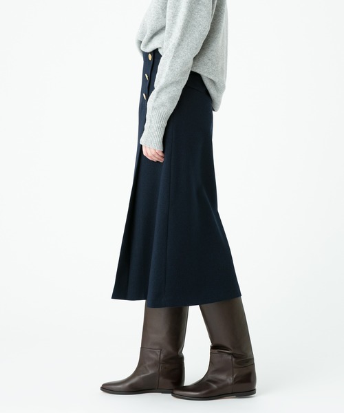 「allureville」 ロングスカート 1 オフホワイト レディース_画像8