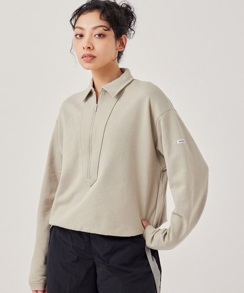 「ORCIVAL」 スウェットカットソー FREE ベージュ レディース_画像6