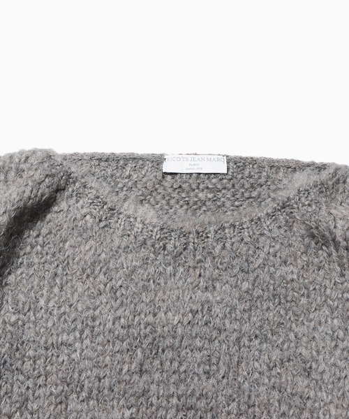 「TRICOTS JEAN MARC」 長袖ニット FREE ブラウン レディース_画像9