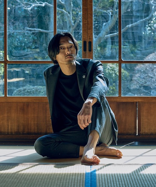 ジャケット テーラードジャケット 「COLE HAAN/コール ハーン」別注 サマーサイロフィルウールピンチェックジャケット「通気性」 メンズの画像