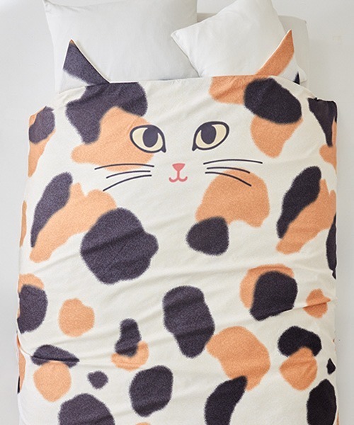 ベッド 寝具 にゃんこハグ 掛け布団カバー(シングル) : ZOZOTOWN Yahoo