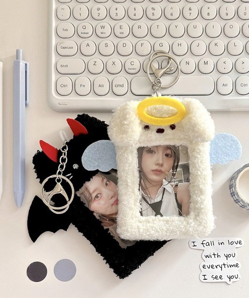 LYEON（リヨン） カードケース 推し活トレカホルダー/エンジェル