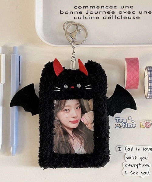 LYEON（リヨン） カードケース 推し活トレカホルダー/エンジェル