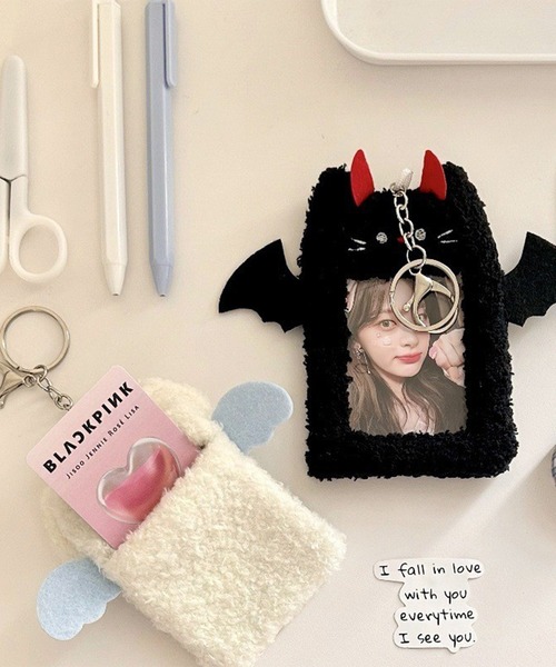 LYEON（リヨン） カードケース 推し活トレカホルダー/エンジェル