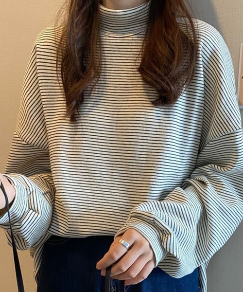 「Chaco closet」 長袖カットソー FREE ブラウン レディース_画像2