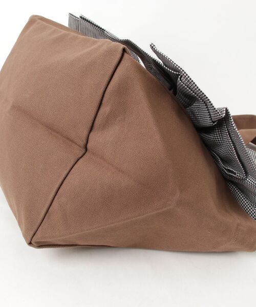 「LUDLOW」 リボントートバッグ - ブラウン レディース_画像3