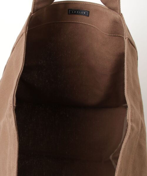 「LUDLOW」 リボントートバッグ - ブラウン レディース_画像4