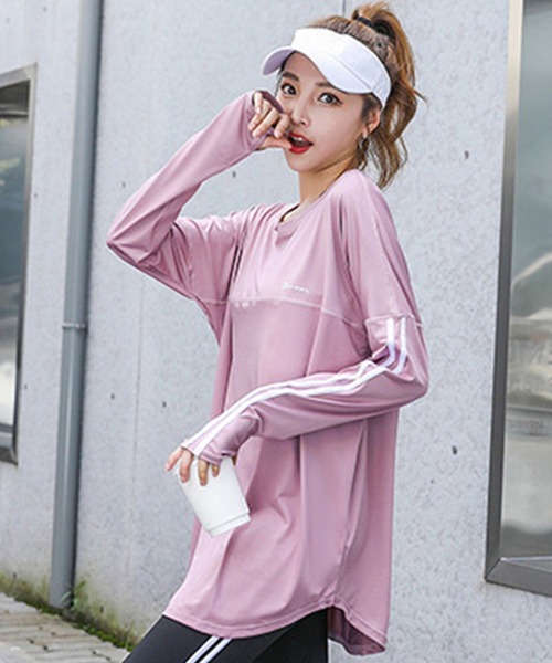 「HYSSHOP」 「daycloset」長袖カットソー M ブラック レディース_画像9