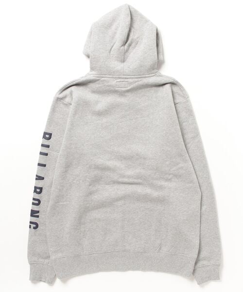 「BILLABONG」 プルオーバーパーカー LARGE グレー メンズ_画像2