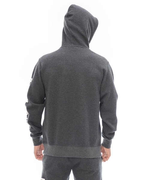 「BILLABONG」 プルオーバーパーカー LARGE グレー メンズ_画像5