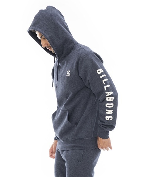 「BILLABONG」 プルオーバーパーカー LARGE グレー メンズ_画像8