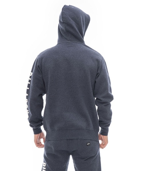 「BILLABONG」 プルオーバーパーカー LARGE グレー メンズ_画像9