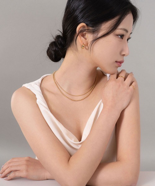 CEMO NEMO（セモネモ） アレルギー対応 ネックレス 「金属アレルギー