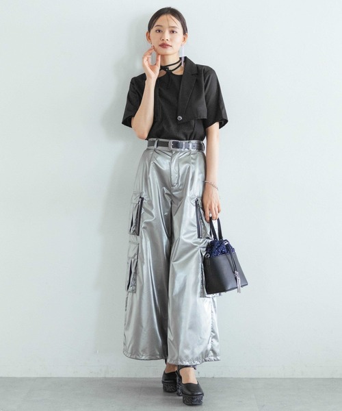 「HARE」 コンビワンピース FREE ブルー レディース_画像8