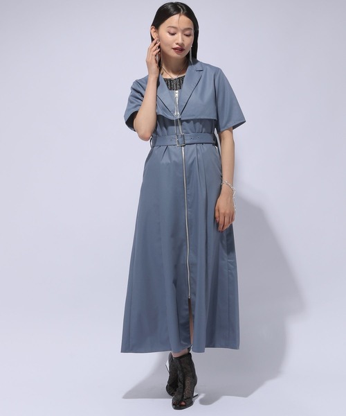 「HARE」 コンビワンピース FREE ブルー レディース_画像10