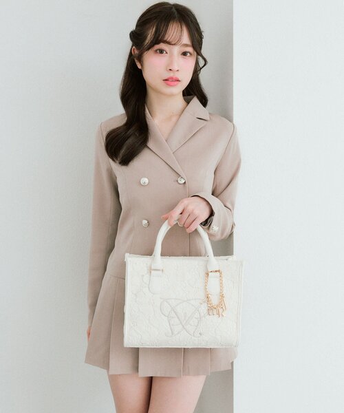 Aimerianejoie トートバッグ Aimerianejoieレースミニトート