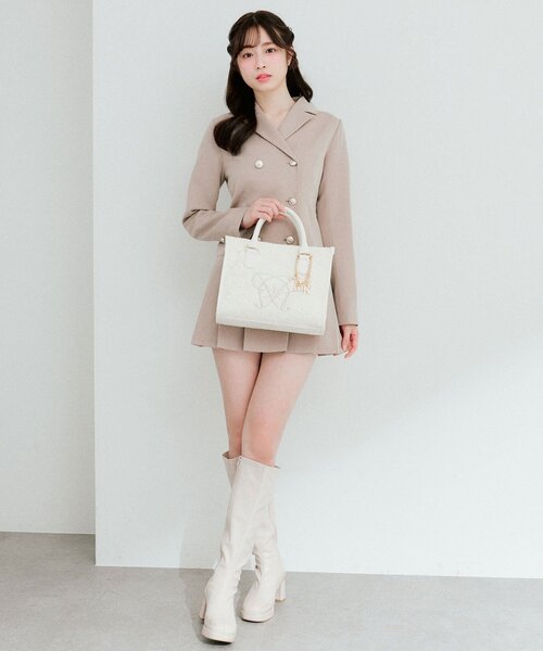 Aimerianejoie トートバッグ Aimerianejoieレースミニトート