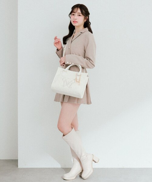 Aimerianejoie トートバッグ Aimerianejoieレースミニトート