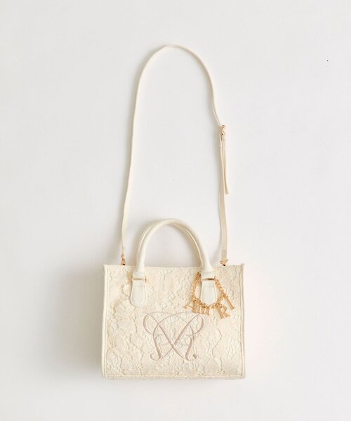 Aimerianejoie トートバッグ Aimerianejoieレースミニトート