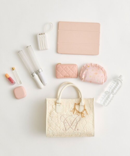 Aimerianejoie トートバッグ Aimerianejoieレースミニトート