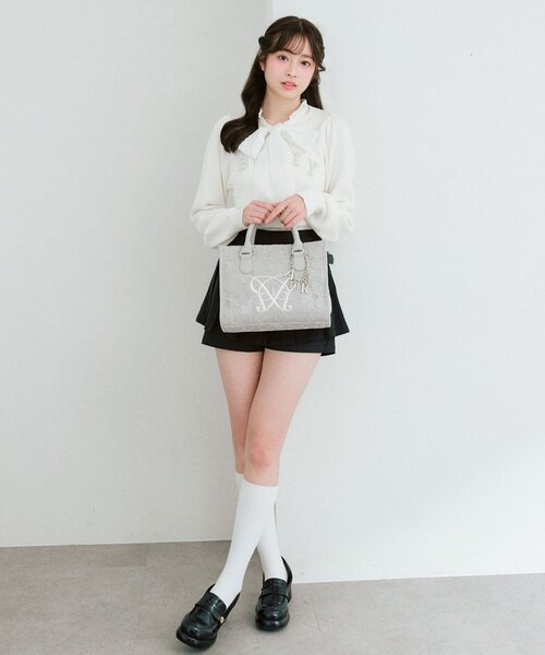 Aimerianejoie トートバッグ Aimerianejoieレースミニトート
