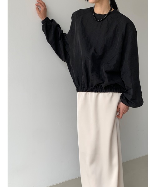 「Didot.showroom」 ナイロンブルゾン FREE アイボリー レディース_画像3