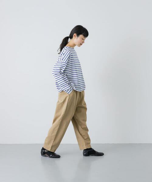 かぐれ tシャツ クロップドボーダーカットソー レディース : ZOZOTOWN