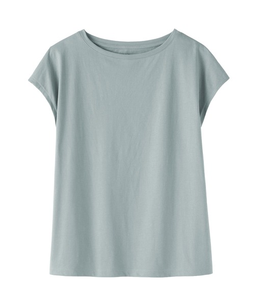 無印良品（MUJI） tシャツ 婦人 天竺編みフレンチスリーブTシャツ