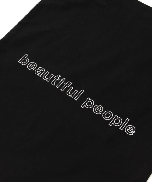「beautiful people」 トートバッグ F ブラック レディース