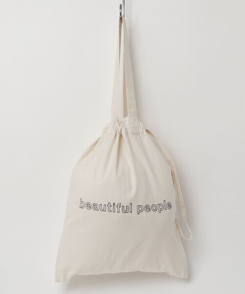 「beautiful people」 トートバッグ F ブラック レディース