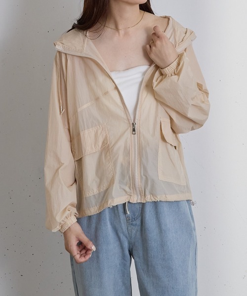 「Shelly island」 ブルゾン FREE ベージュ レディース_画像7