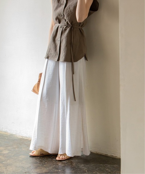 「NOBLE」 パンツ 34 ネイビー レディース_画像2