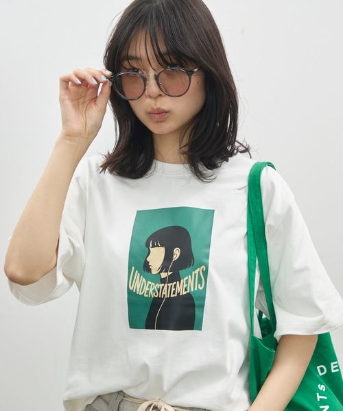 UNDERSTATEMENTs tシャツ 「ユニセックス」アートデザインプリントT