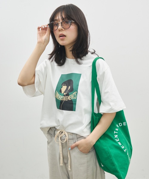 UNDERSTATEMENTs tシャツ 「ユニセックス」アートデザインプリントT