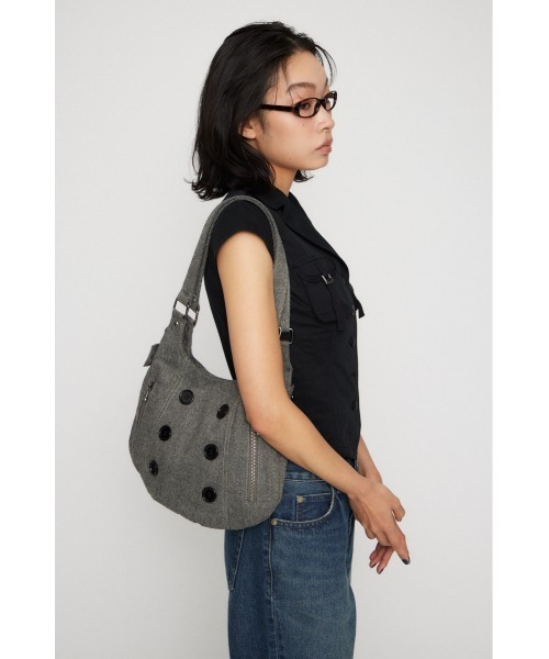 LAGUA GEM（ラグアジェム） ショルダーバッグ バッグ DOUBLE BUTTON 