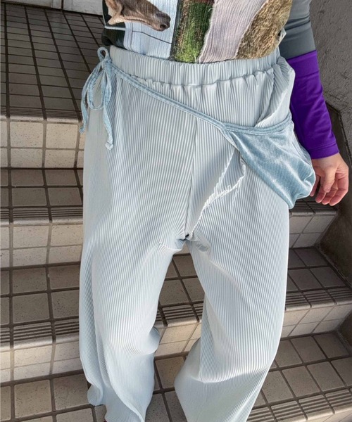 kotohayokozawa（コトハヨコザワ） パンツ STRAIGHT COLOR PANTS TDX6S