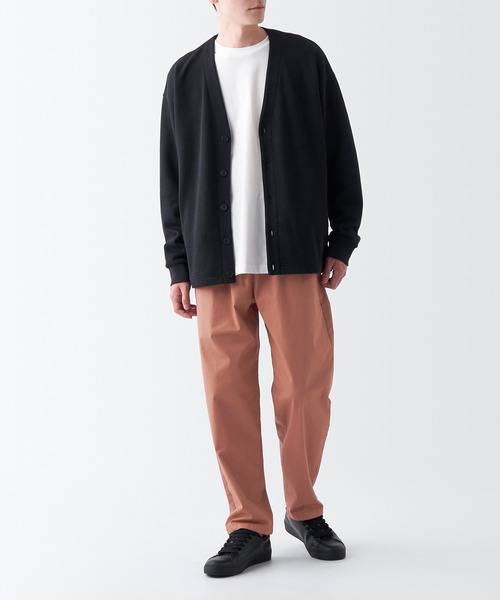 「無印良品」 イージーパンツ M グリーン メンズ_画像2