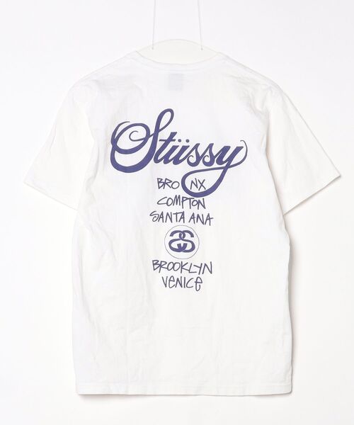 Stussy ホワイト 半袖シャツ Mサイズ STUSSY（ステューシー） 半袖Tシャツ M ホワイト メンズ : ZOZOTOWN