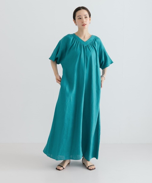 「URBAN RESEARCH」 半袖ワンピース 36 ラベンダー レディースの画像